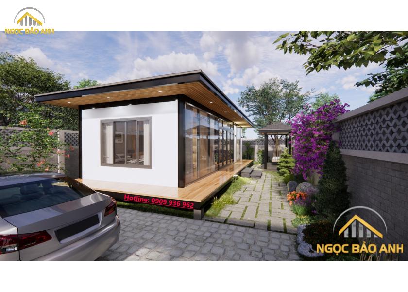 Ngọc Bảo Anh: Nhà vườn cấp bốn