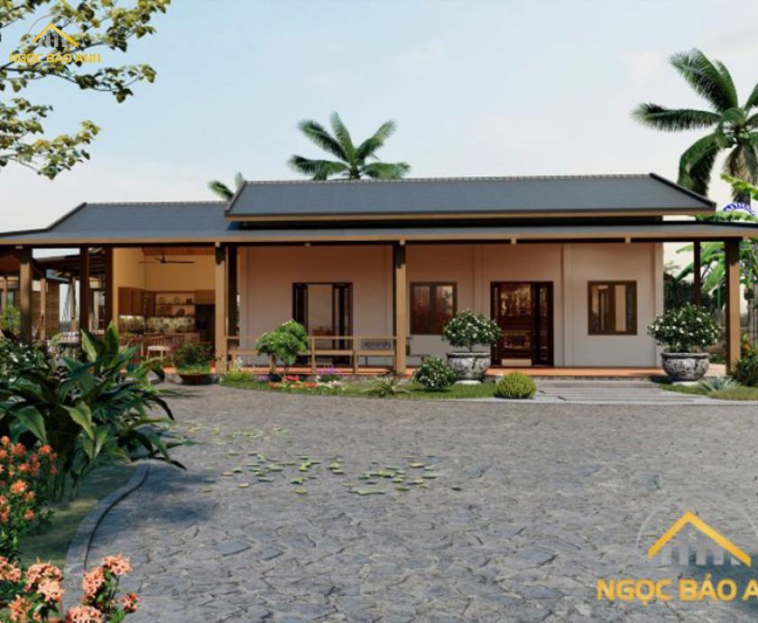 Thiết Kế Xây Dựng Nhà Vườn Tại Tiền Giang