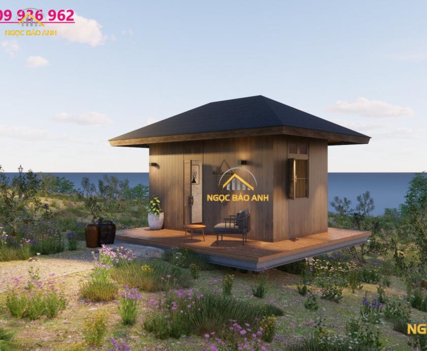 Nhà Lắp Ghép Bungalow 25m2 