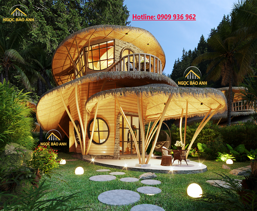 Thi Công Bungalow Nghỉ Dưỡng Resort