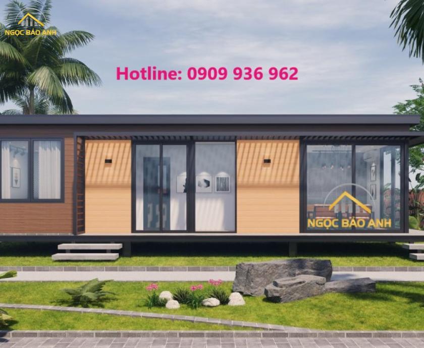 Thiết Kế Nhà Vườn Lắp Ghép