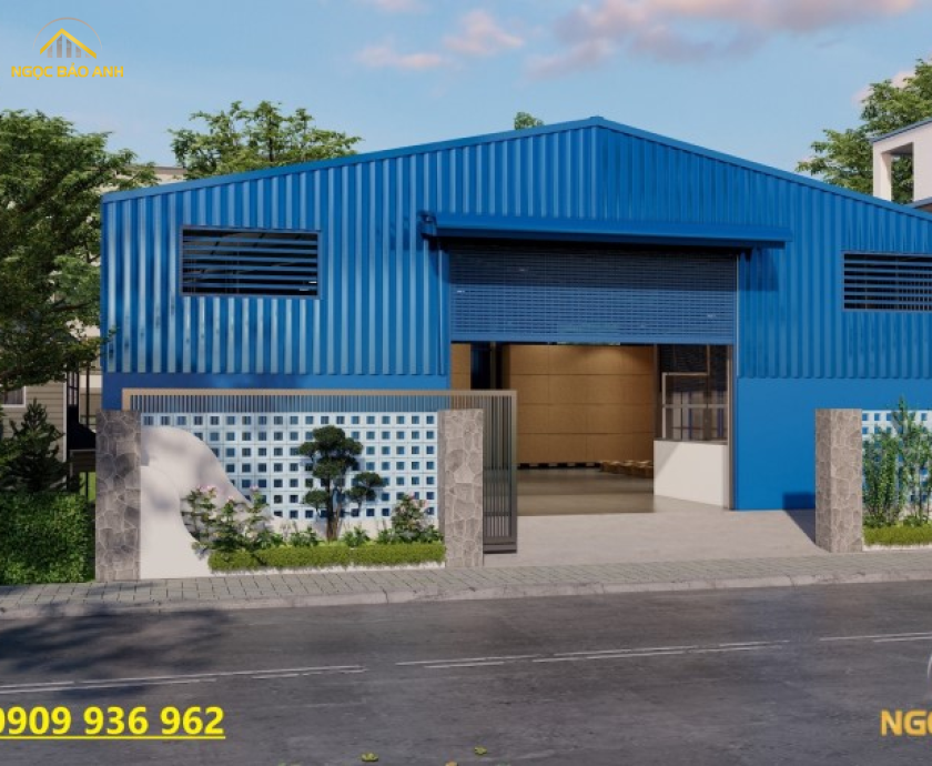 Thiết Kế Thi Công Nhà Kho HCM