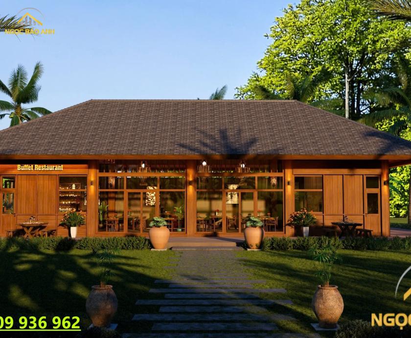 Thiết Kế Nhà Hàng Buffet Resort