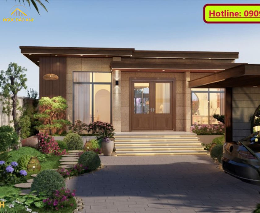 Thiết Kế Nhà Vườn Chợ Gạo - Tiền Giang