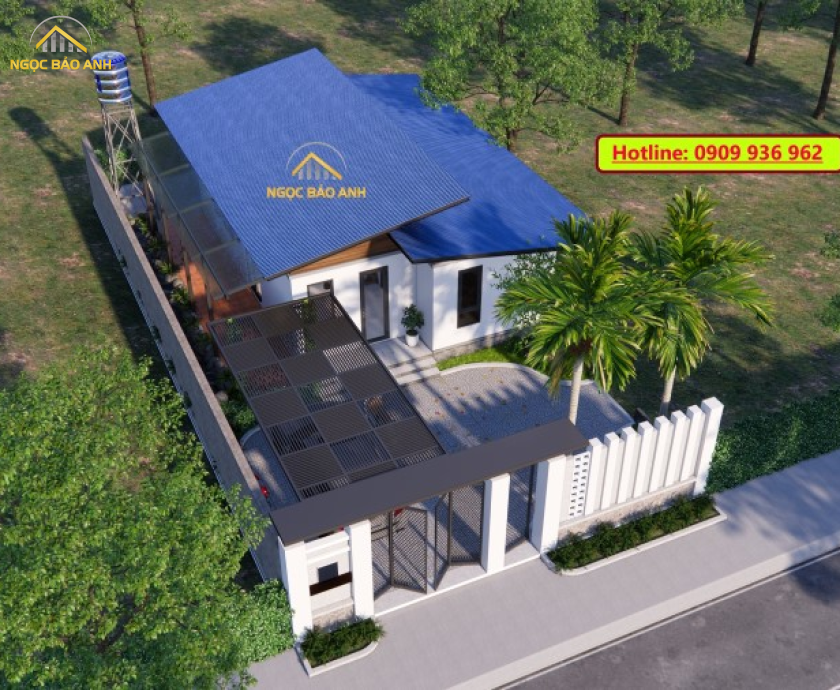 Xây Dựng Nhà Vườn Cấp 4 