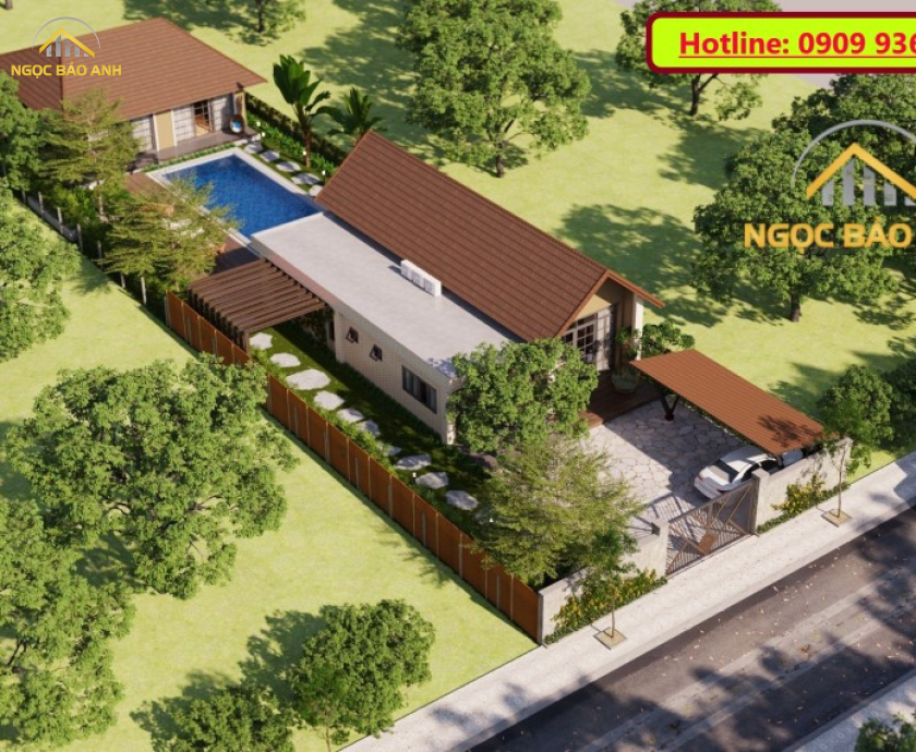 Thiết Kế Xây Dựng Nhà Vườn Bà Rịa - Vũng Tàu
