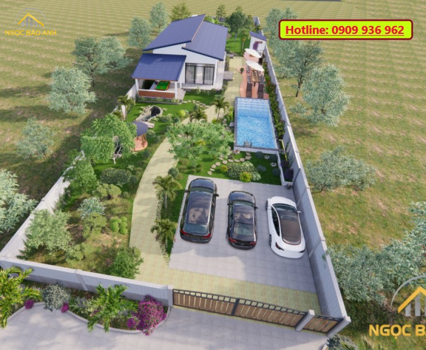 Xây Dựng Nhà Vườn Định Quán Đồng Nai